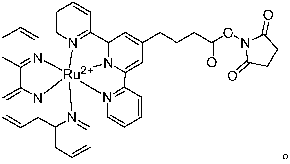 An electrochemiluminescence labeling solution