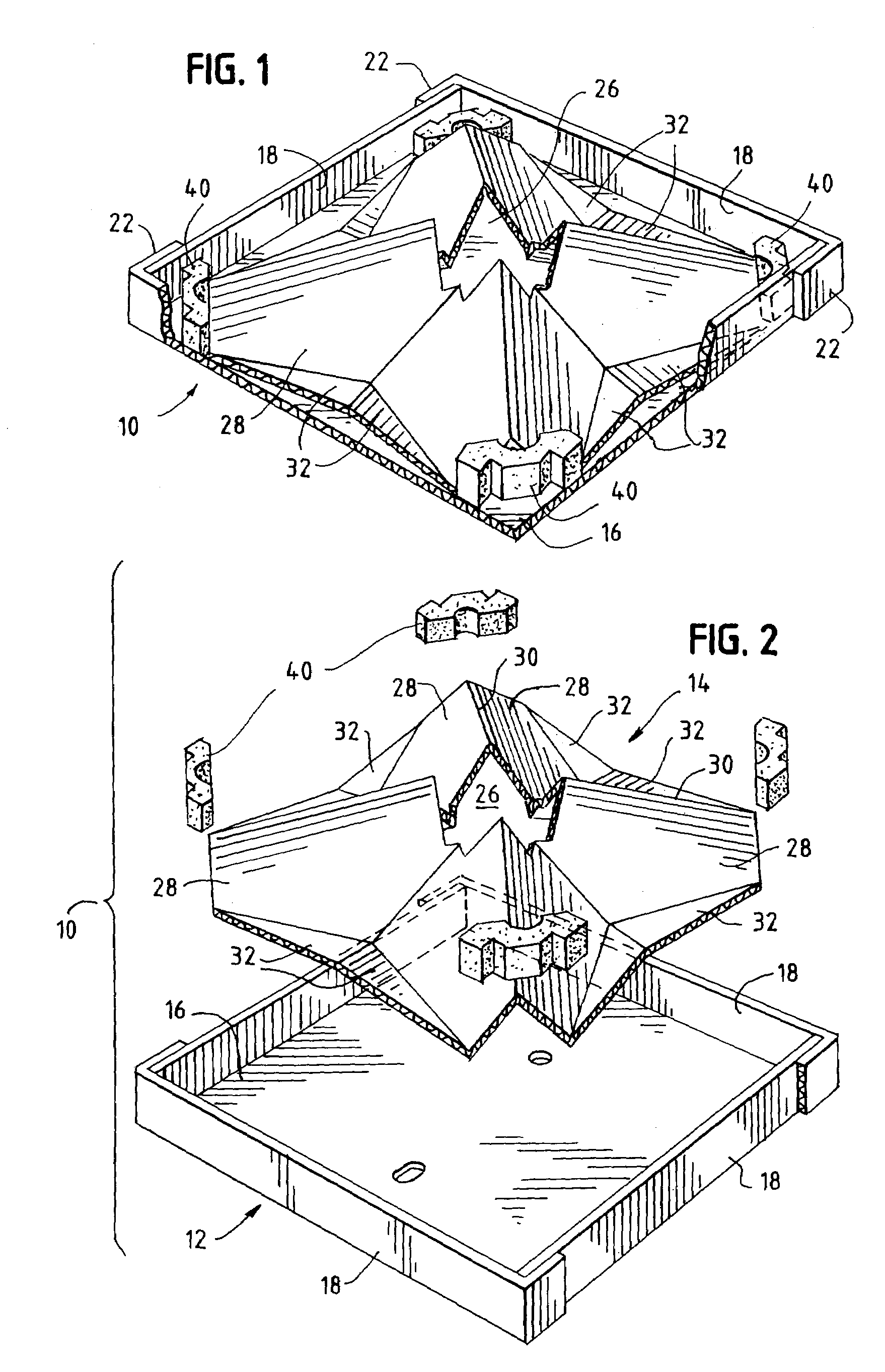 Washing machine base for securing a central mechanism