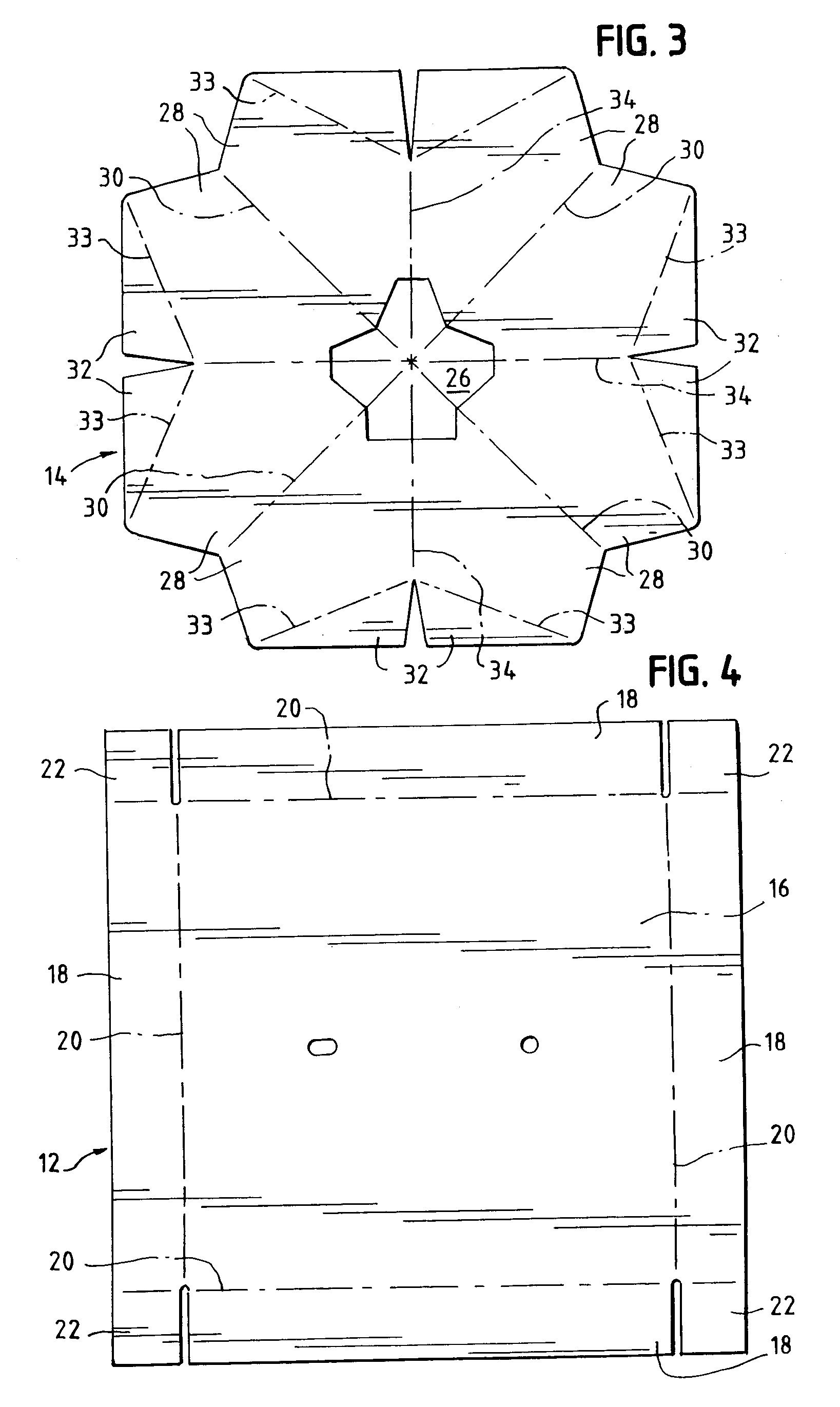 Washing machine base for securing a central mechanism