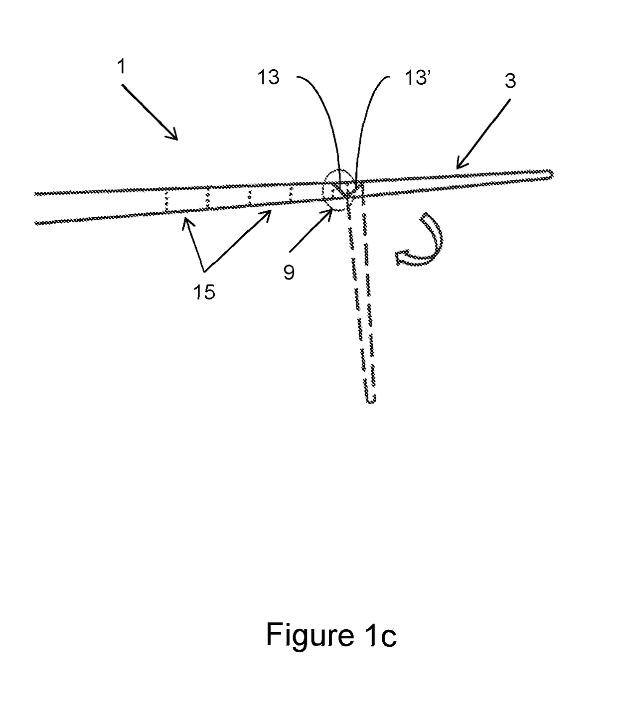 A passenger aircraft with a downwardly foldable wing tip device