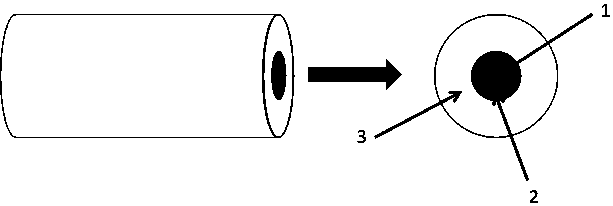 Lithium niobate doped silica fiber