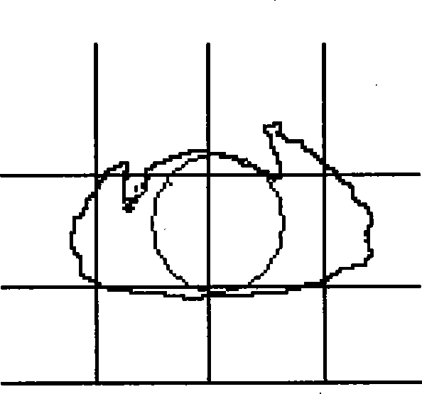 Method for recognizing human eye state based on built-in type hidden Markov model