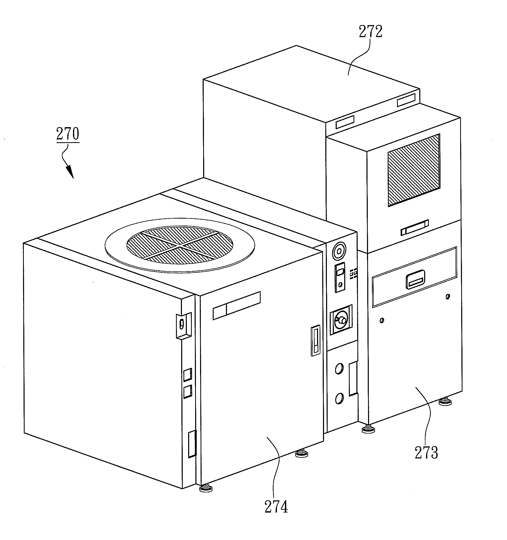 Method for testing multi-chip stacked packages