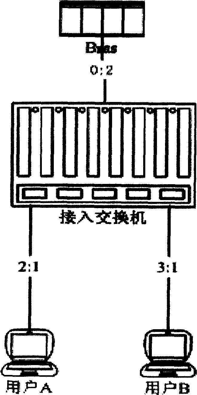 Method of isolation of bilayer VLAN port