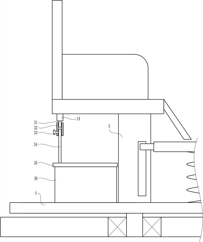 A special diagnosis and treatment chair for medical gastroenterology