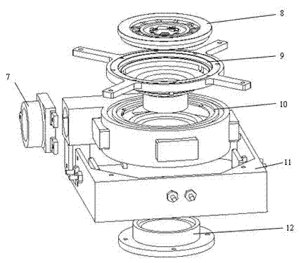 Experimental device for rapidly evaluating performances of centrifugal compressor of exhaust gas turbocharger