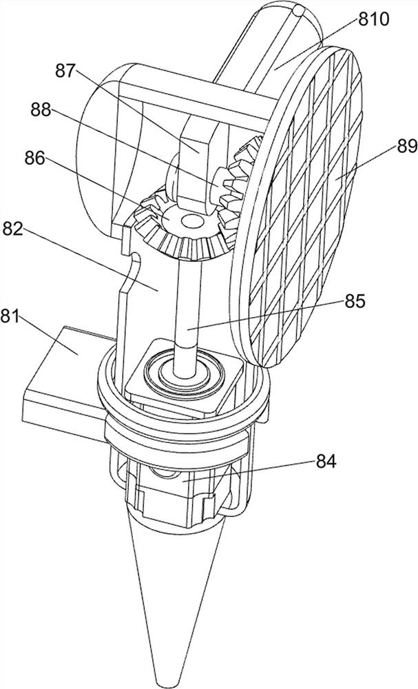 Automobile polishing and beautifying integrated equipment