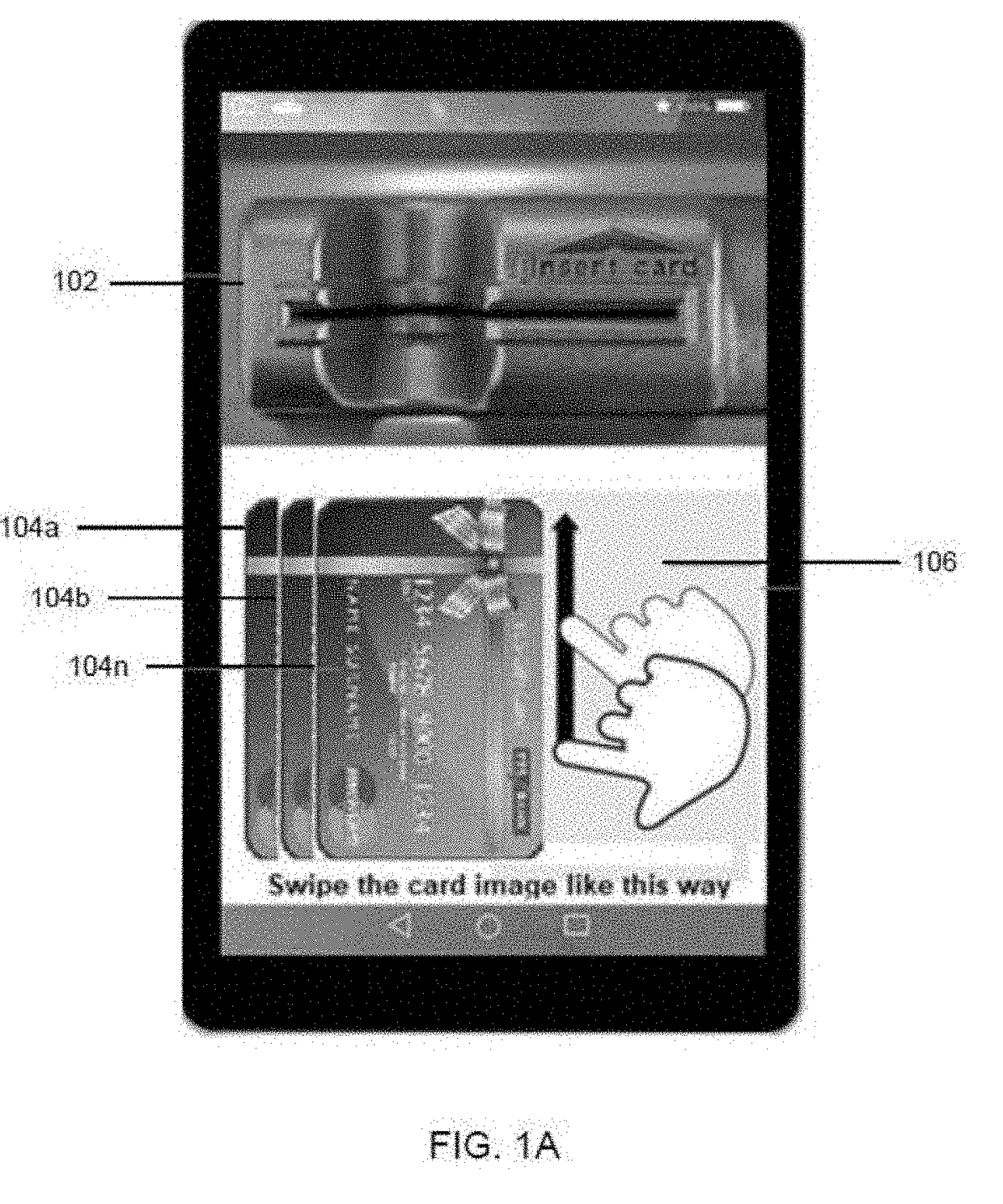 System and method for performing financial transactions using virtual swipe banking