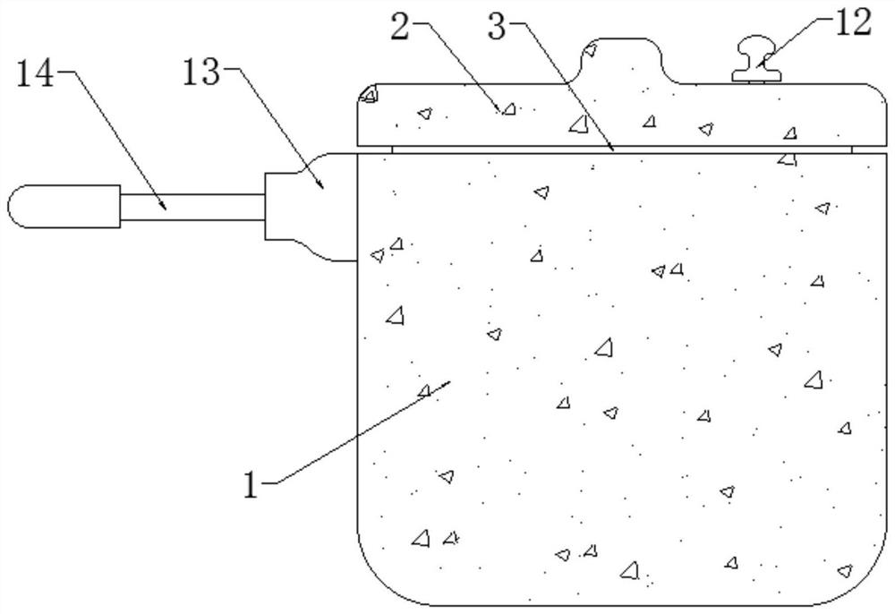 Medicine decocting device with crushing function