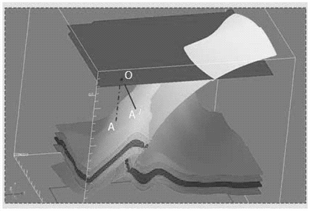 A method for three-dimensional space homing of velocity in two-dimensional seismic data