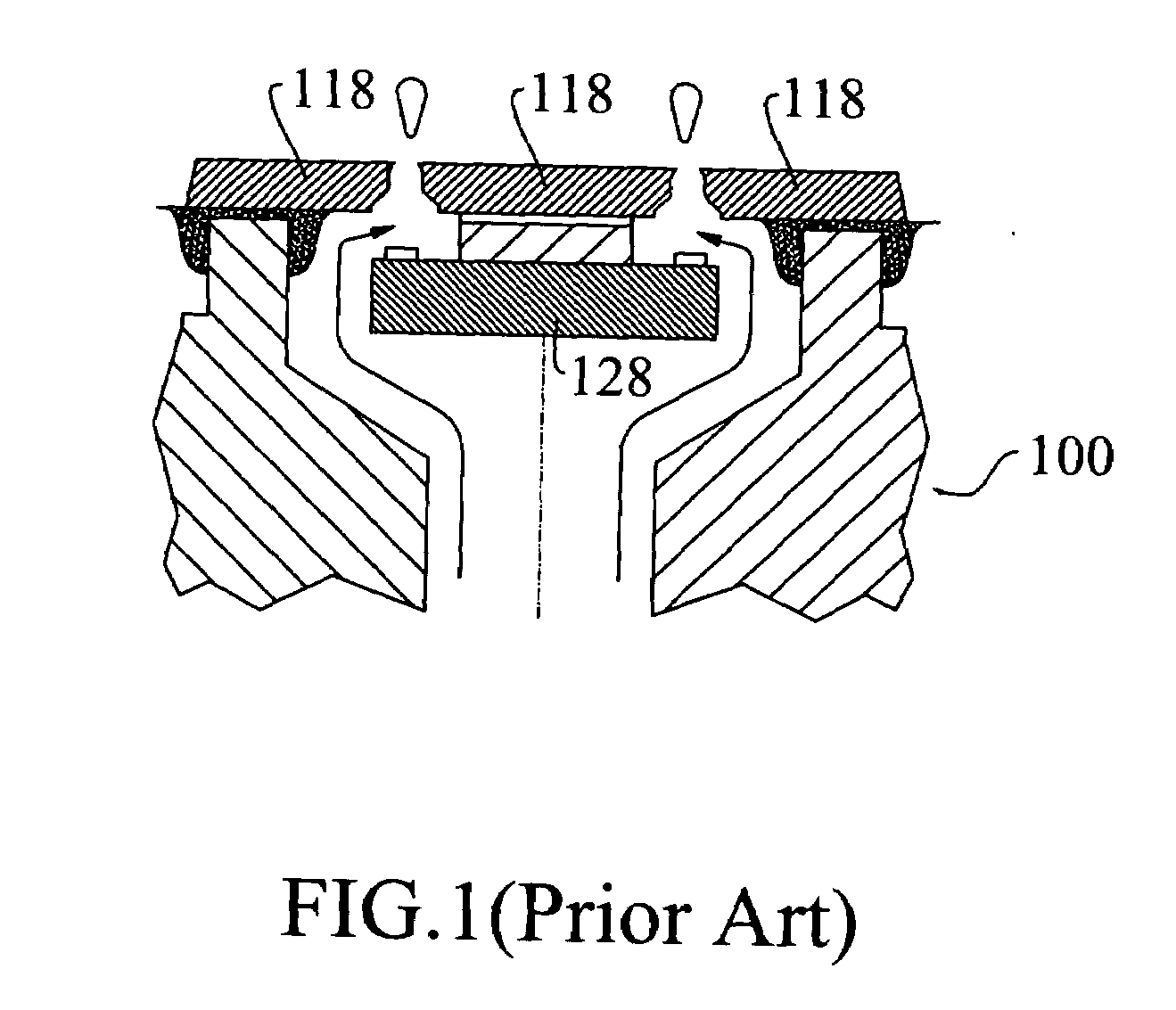 Package method of inkjet-printhead chip and its structure