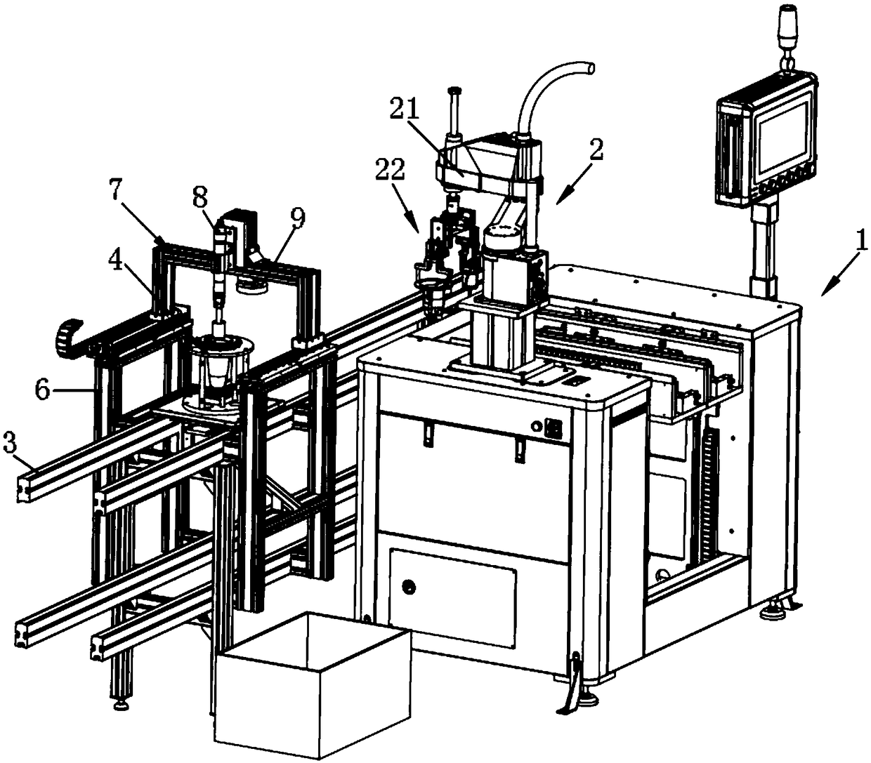 Automatic motor mounting device