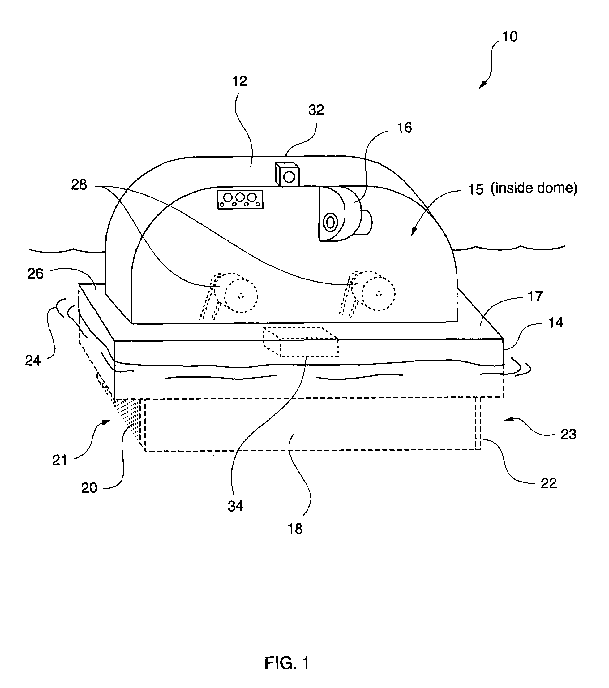 Method and apparatus for aeration of liquid medium