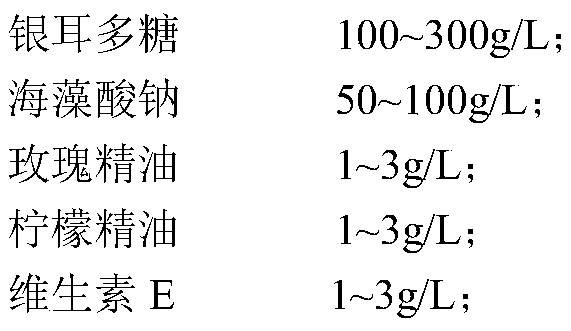 Preparation method of nutritious keratin mask