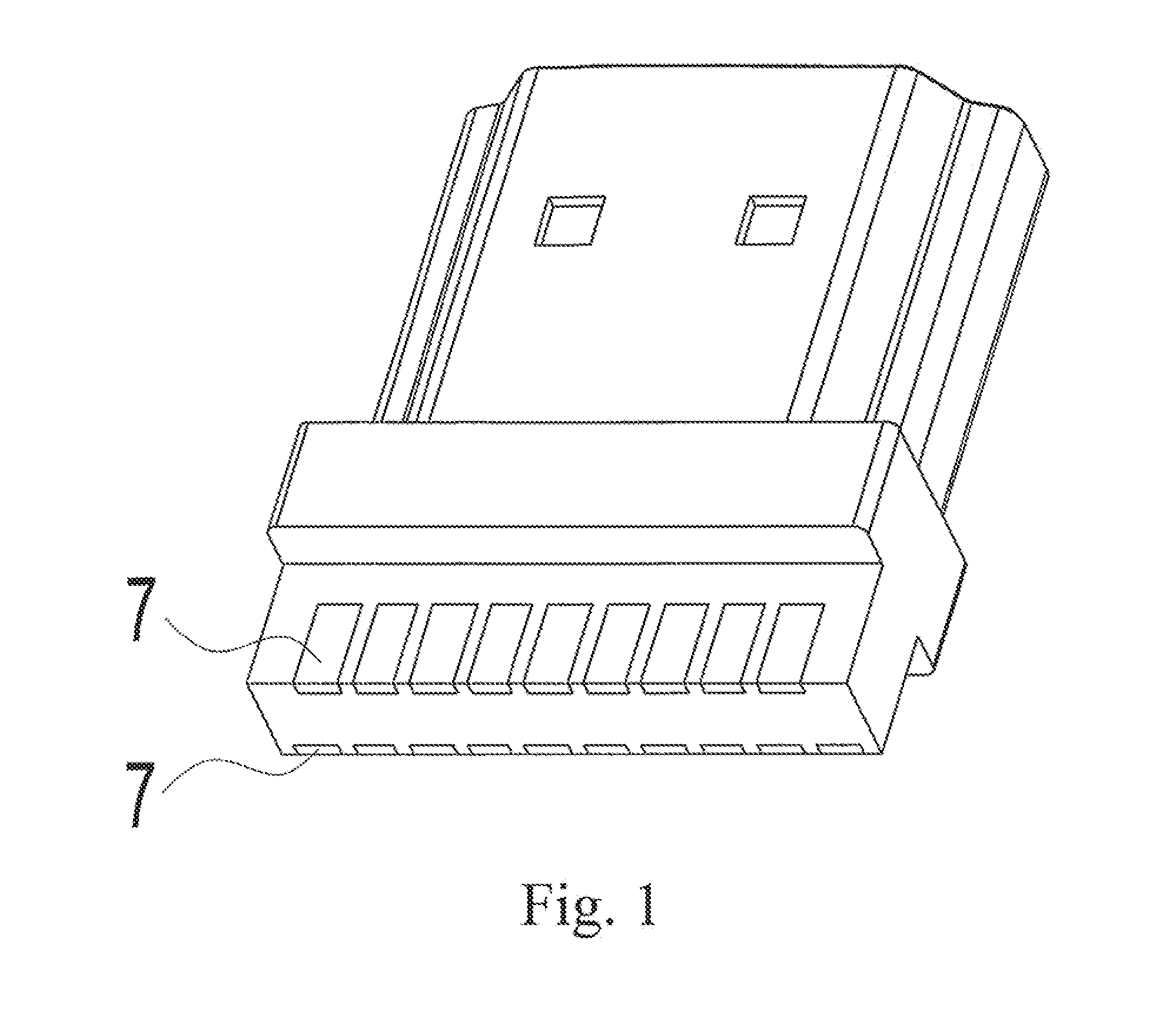 Bayonet type electronic connector