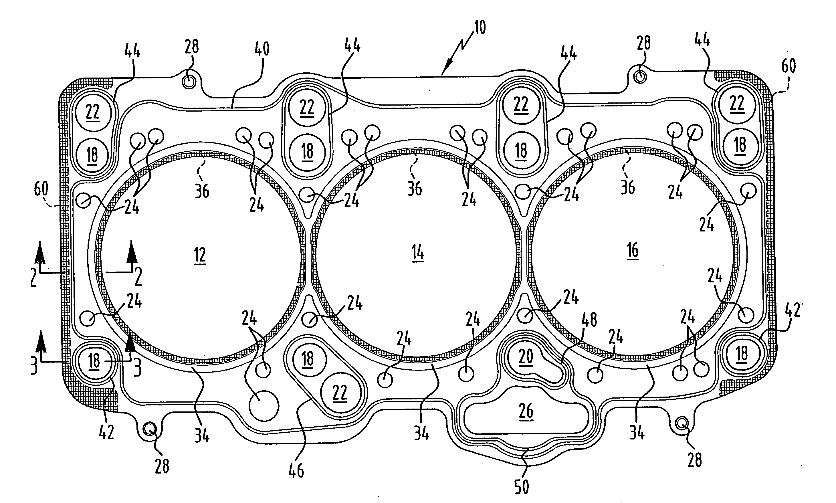 Cylinder head gasket