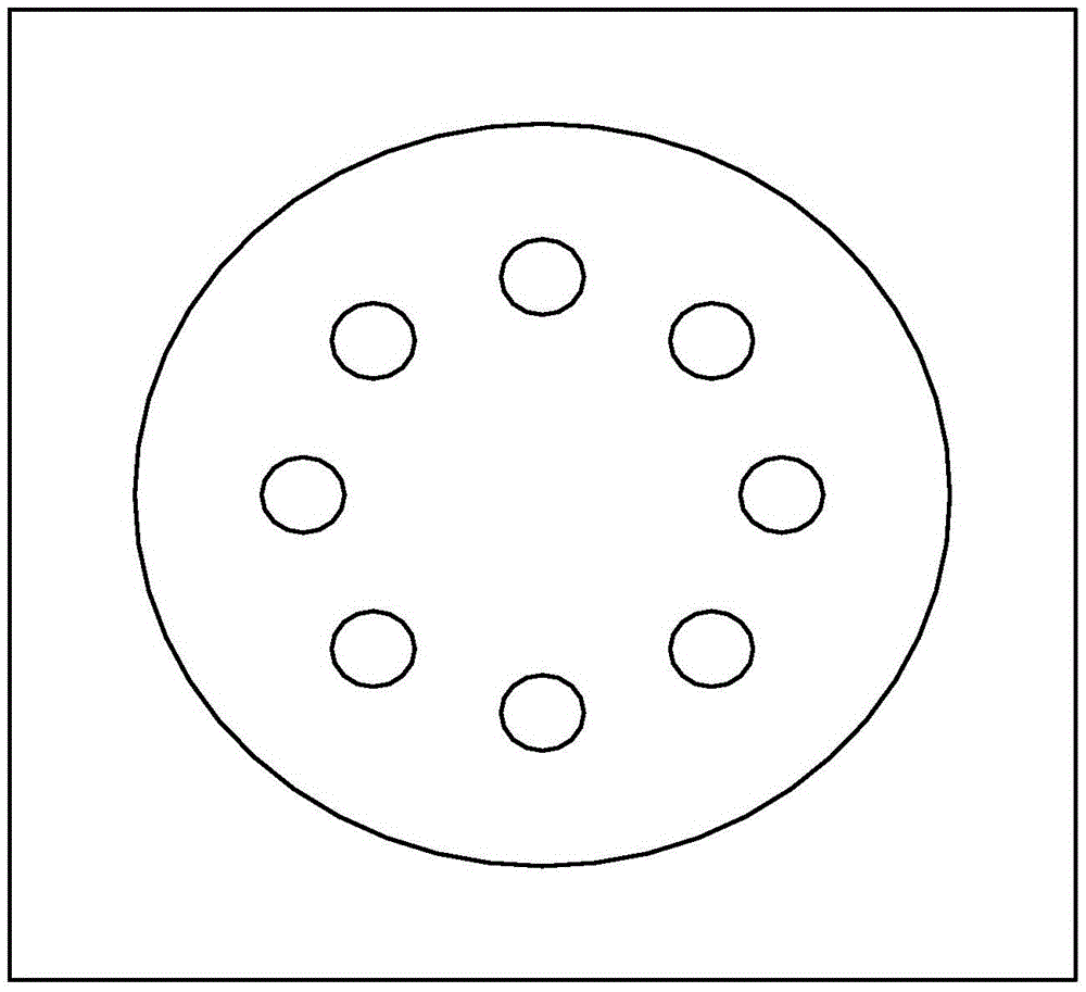 A stainless steel tube abrasive flow wiping fixture