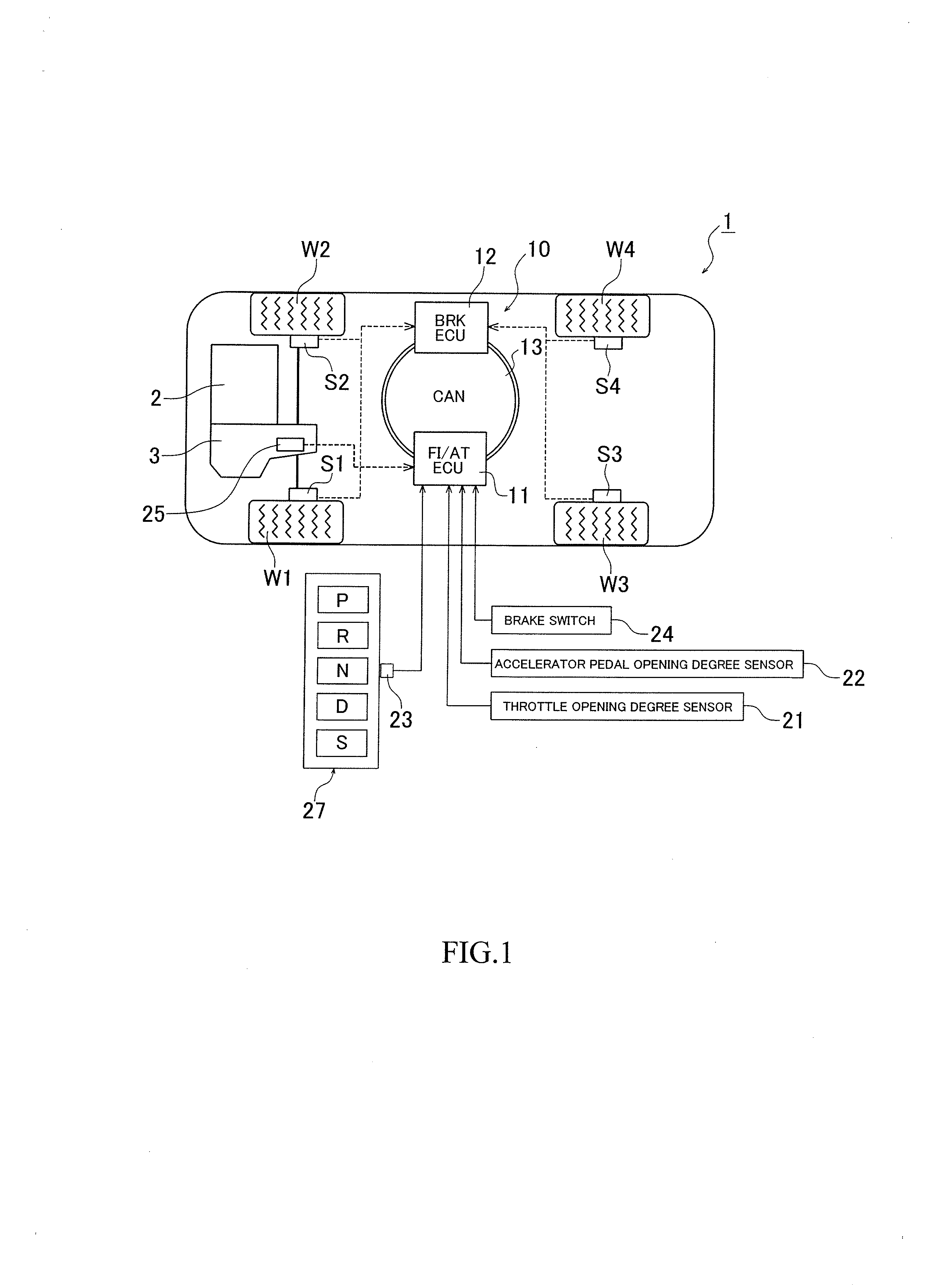 Control apparatus for vehicle automatic transmission