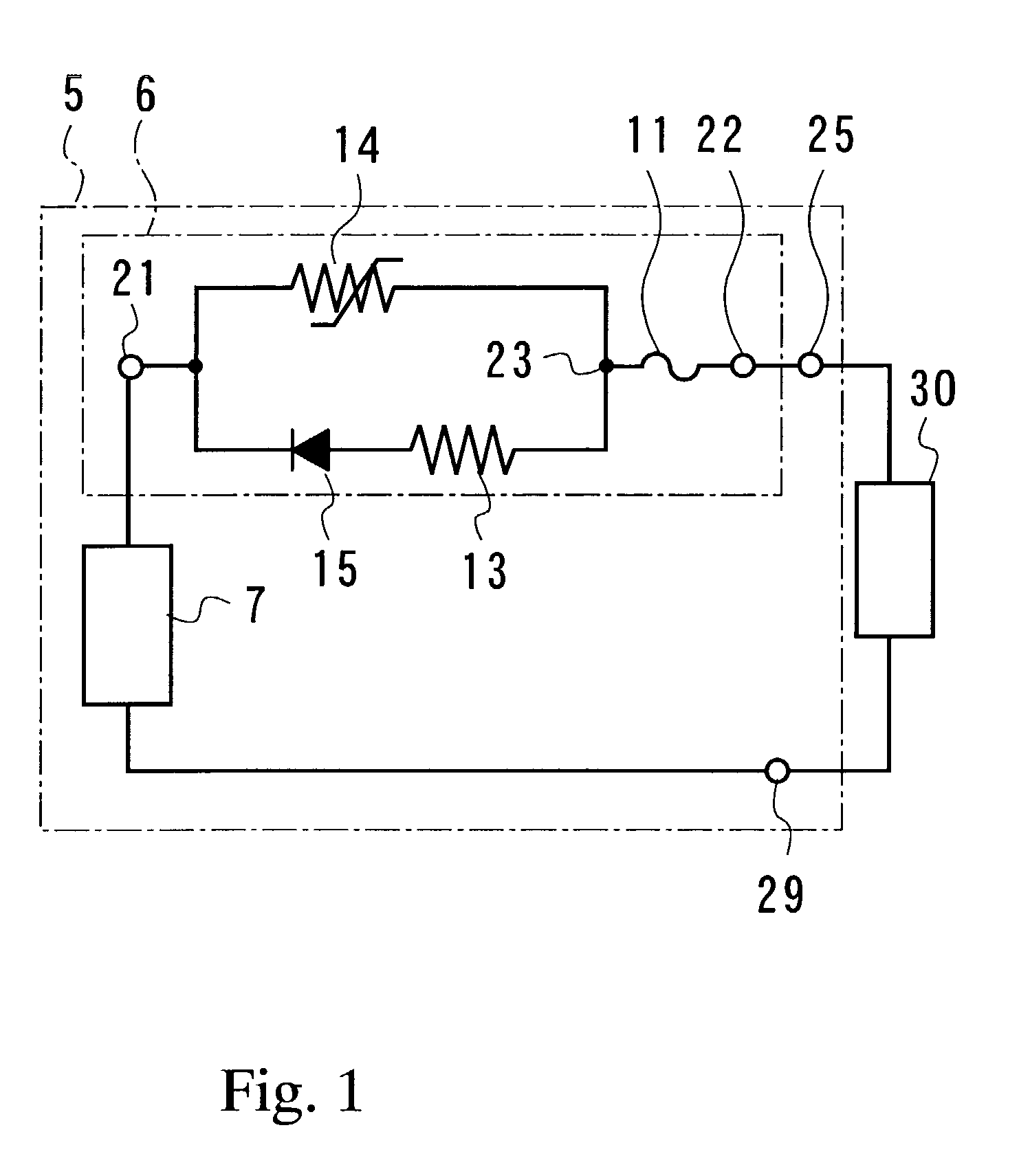 Secondary batteries having a protective circuit