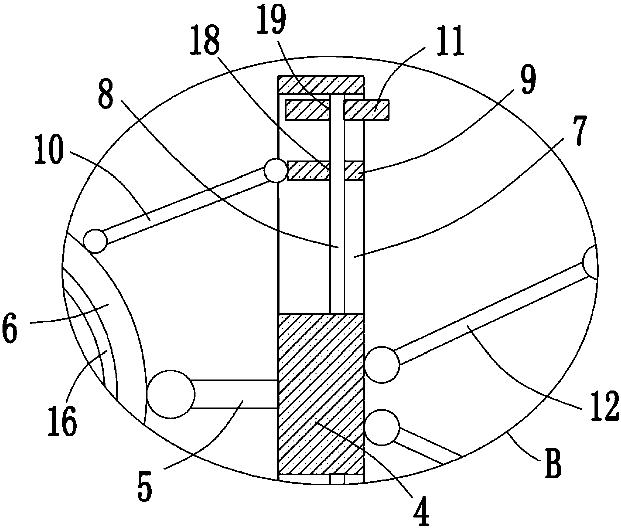 Fixture for conveniently machining cylindrical parts