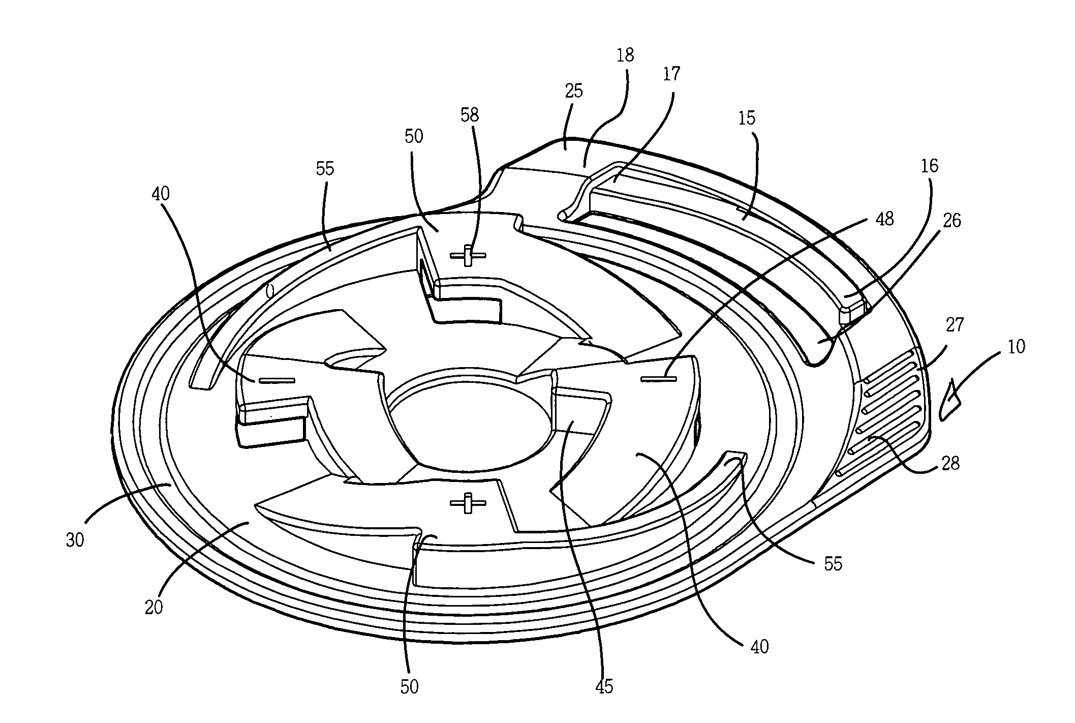 Hermaphroditic connector