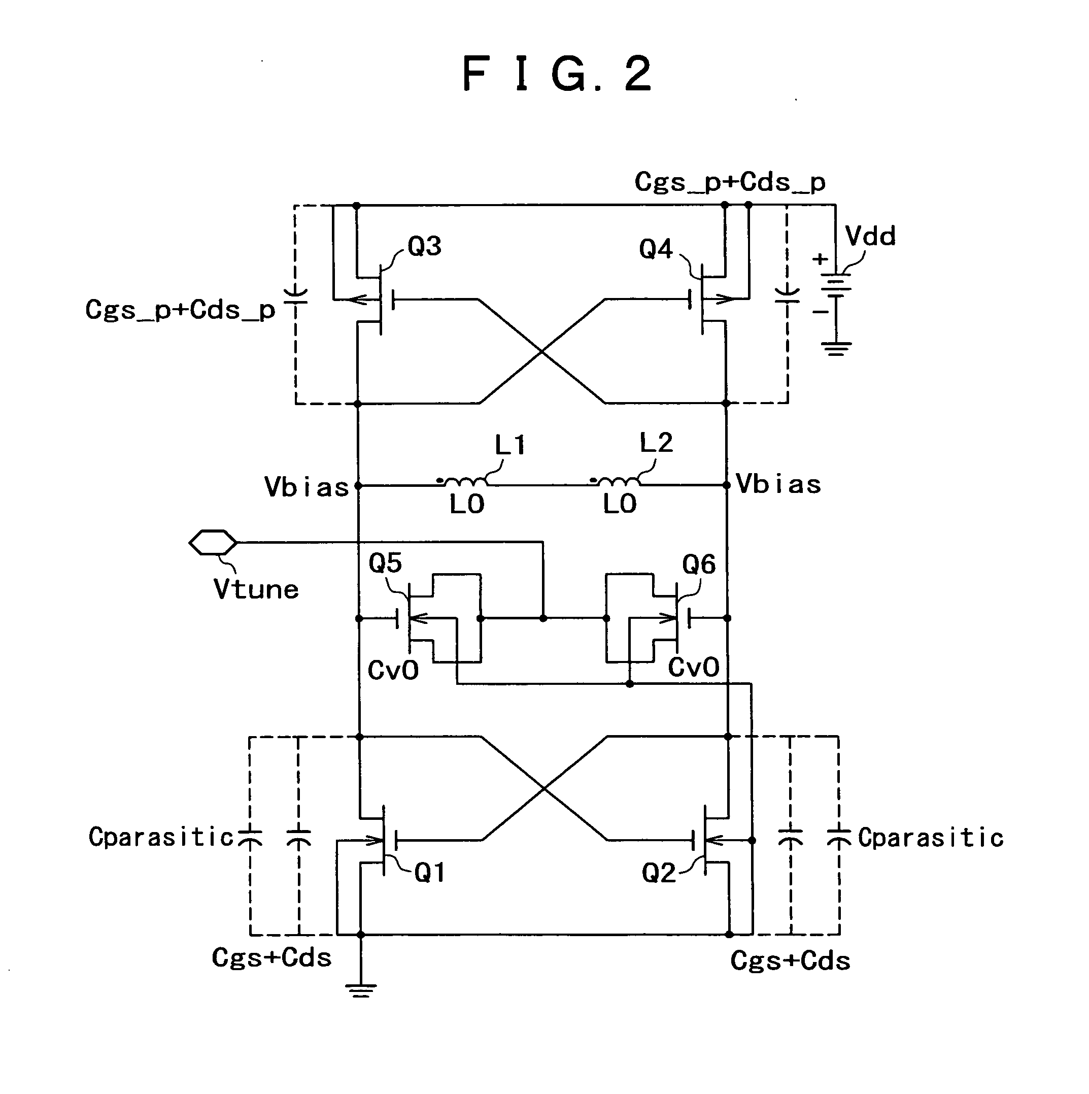 Resonant circuit and a voltage-controlled oscillator