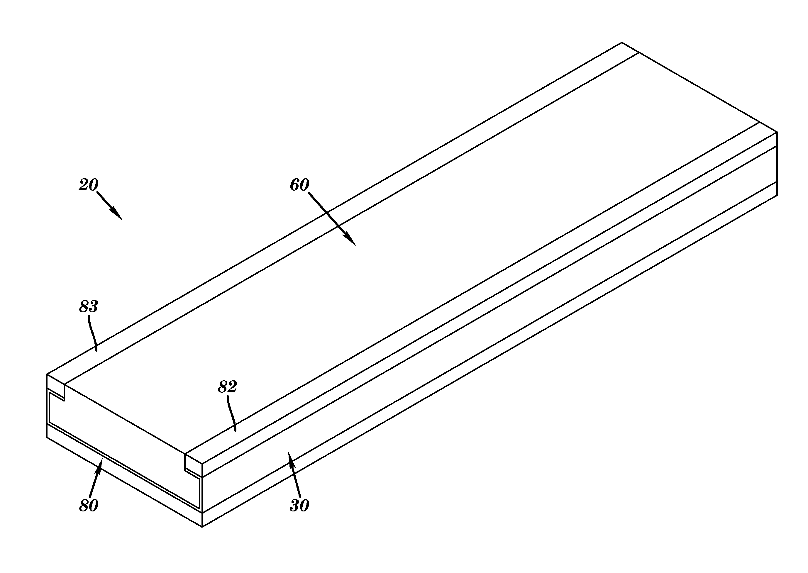 Triple/long jump take-off board systems and methods for forming the same