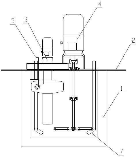 Cement slurry pumping device