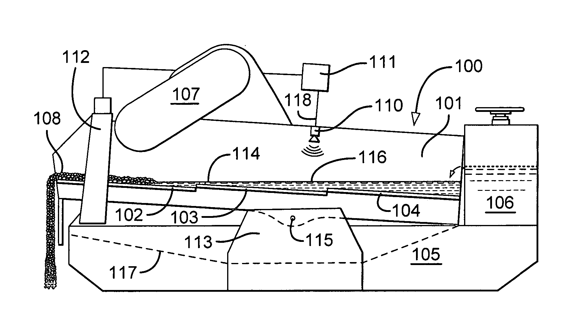 Adjustable basket vibratory separator