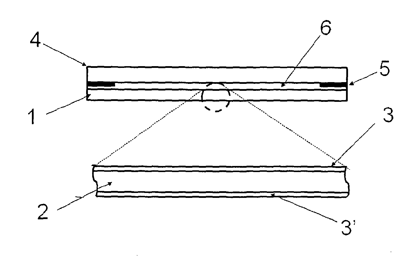 Method for making a two-layer capacitive touch sensor panel