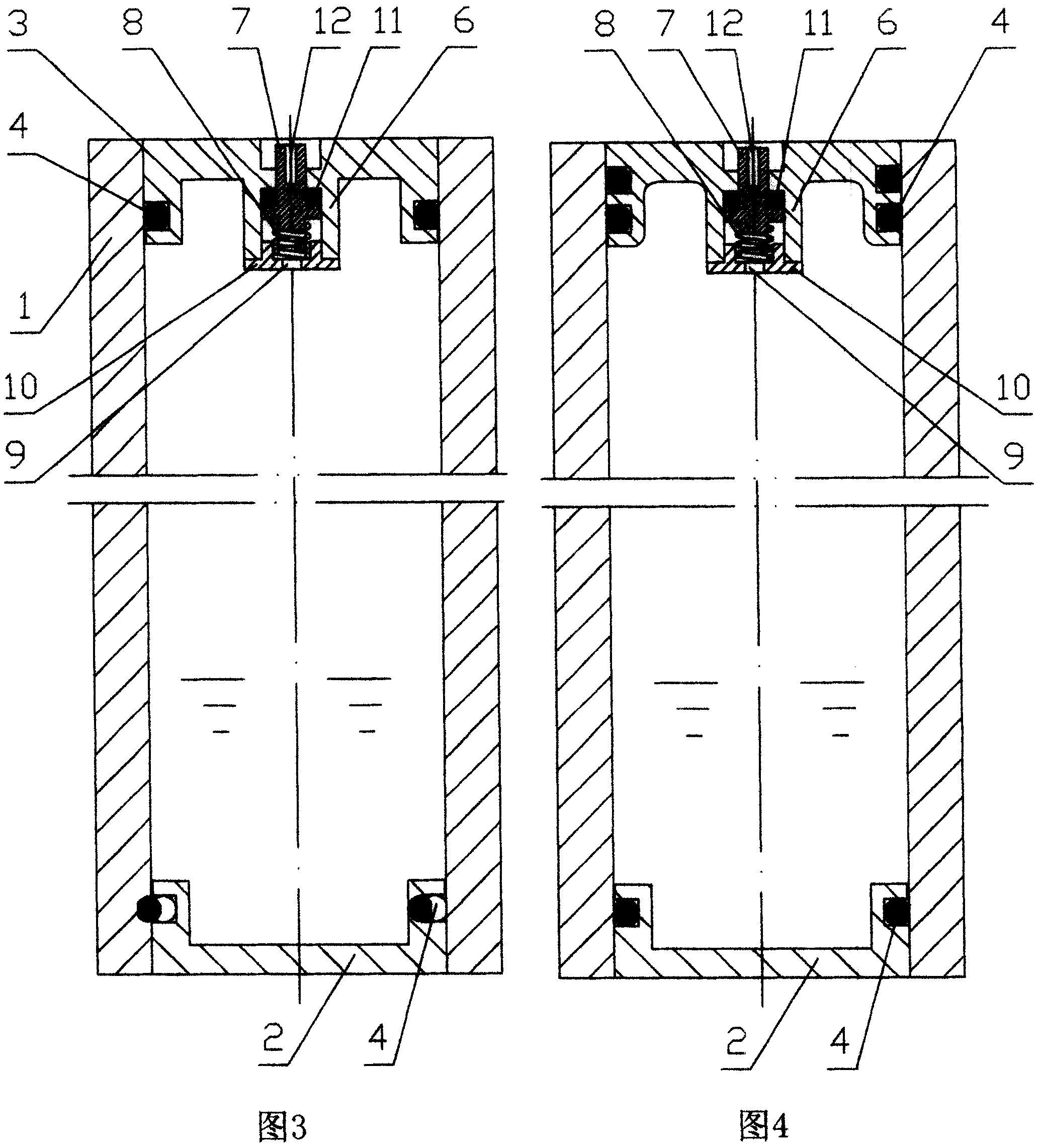 Non-hyperthermia heat pipe structure