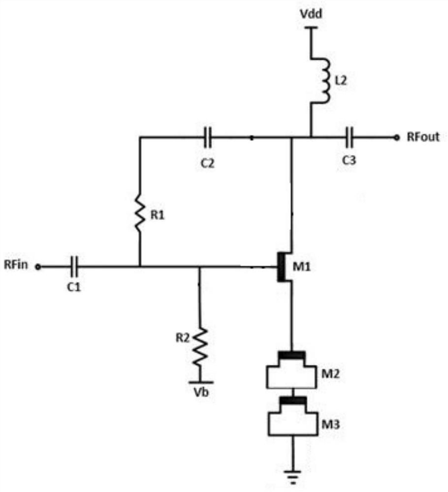 Low noise amplifier circuit with high input dynamic range