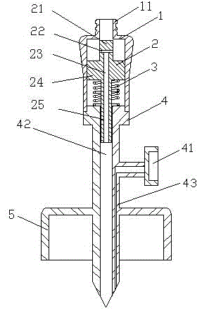 Sealed medicine transfer device