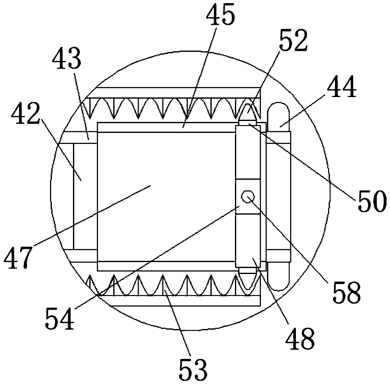 Turret punch press with protective shell and use method