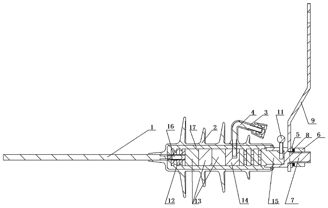 Novel metal oxide lightning arrester