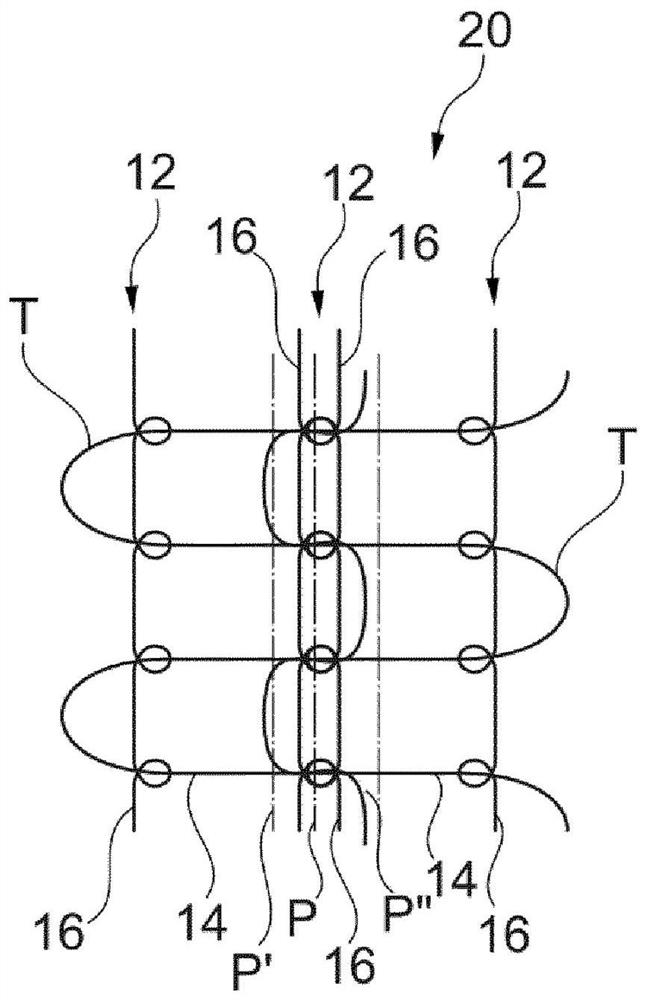 Method for producing row of artificial eyelashes