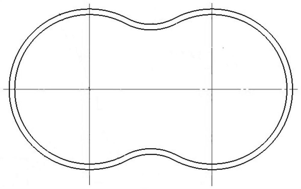 Processing method of special-shaped sealing ring and process pressure plate and positioning plate for processing