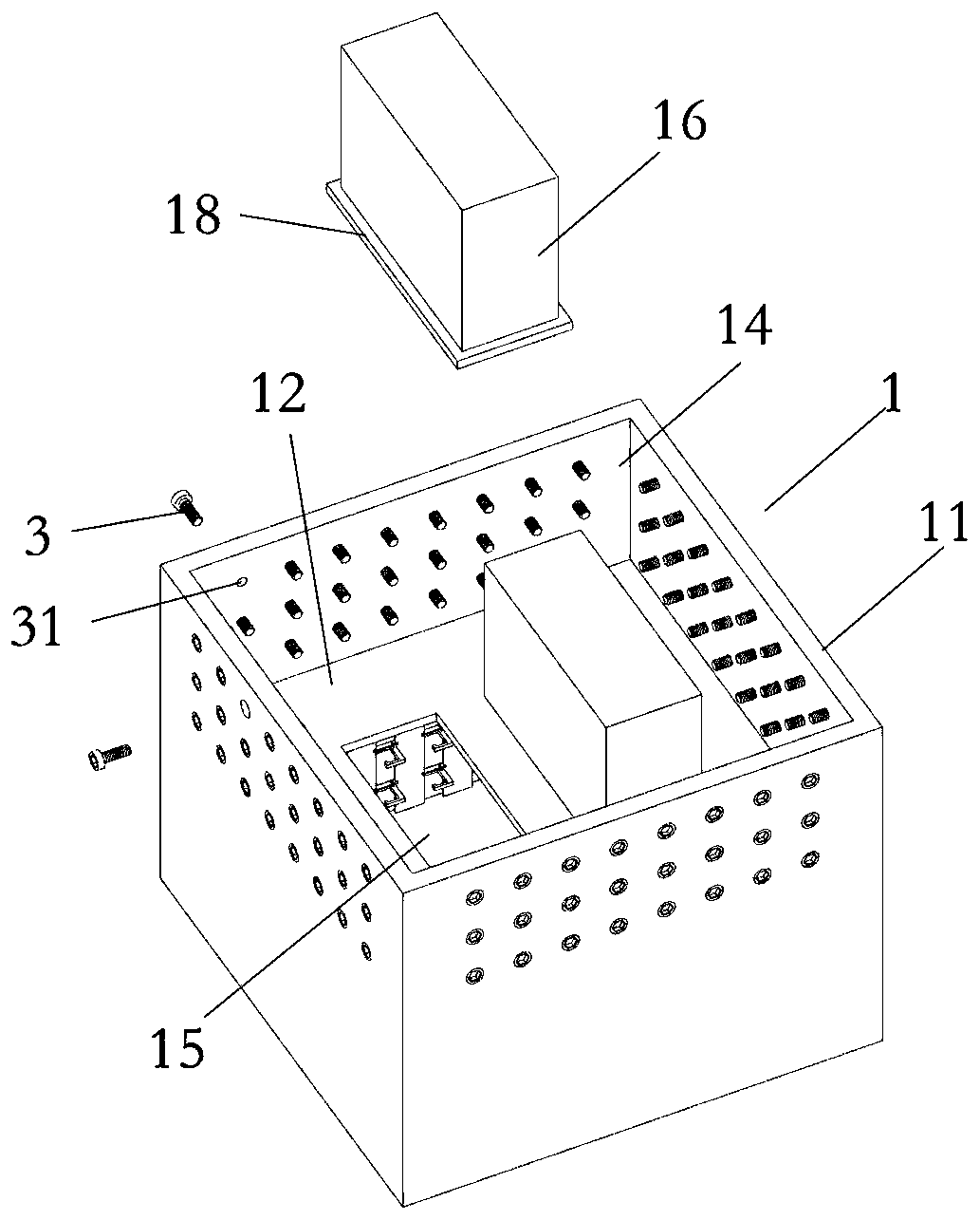 Column cap, frame column and building body