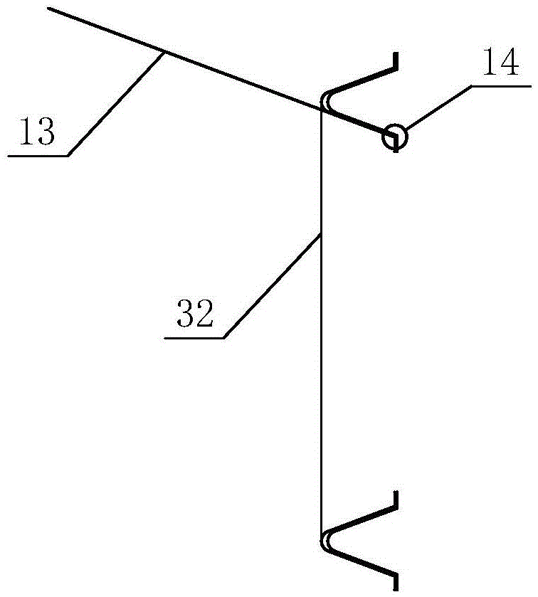 Reciprocating push plate wind turbine