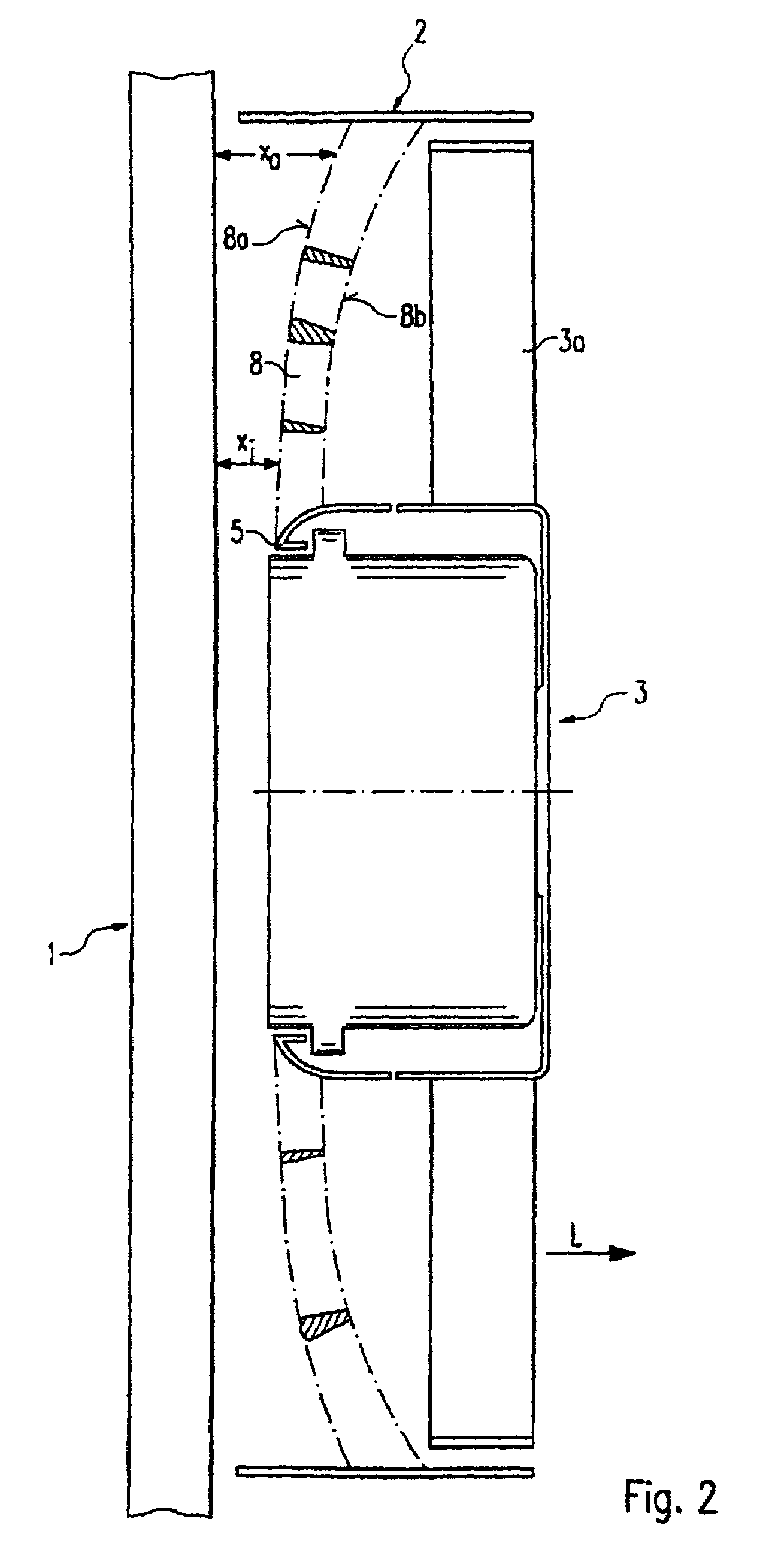 Fan housing for a heat exchanger, particular for motor vehicles