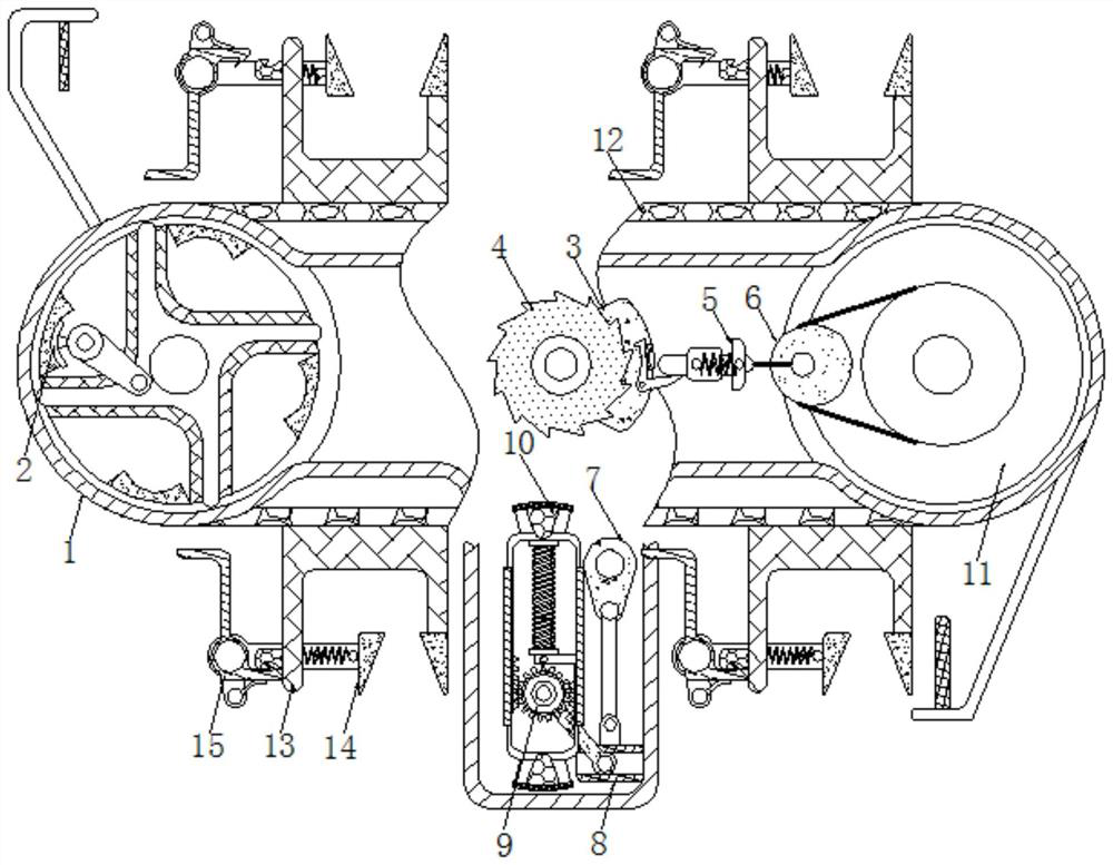 Light transmission detection device capable of solving problem of difficult fixation of automobile lampshades