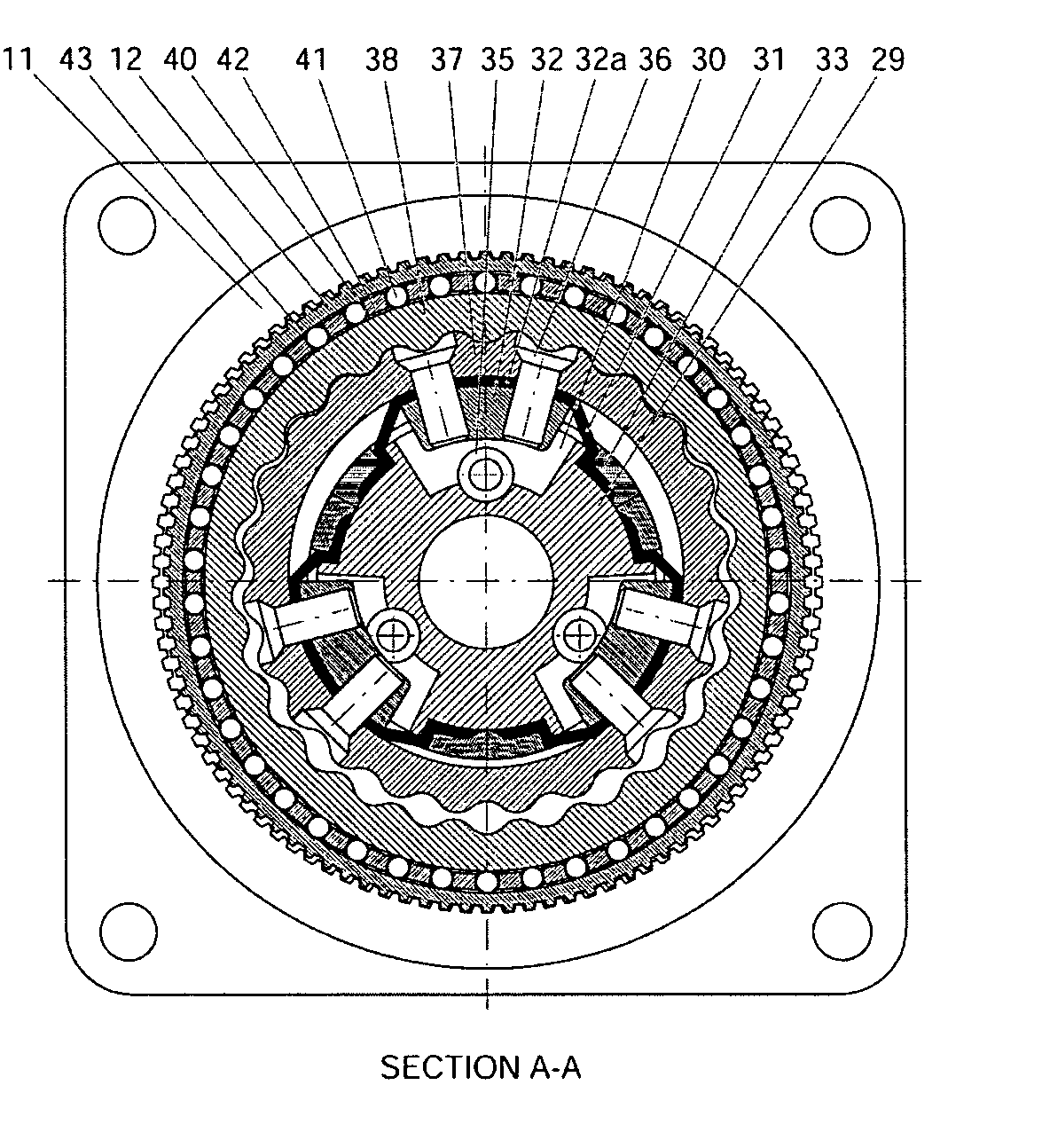 Planetary-harmonic motor