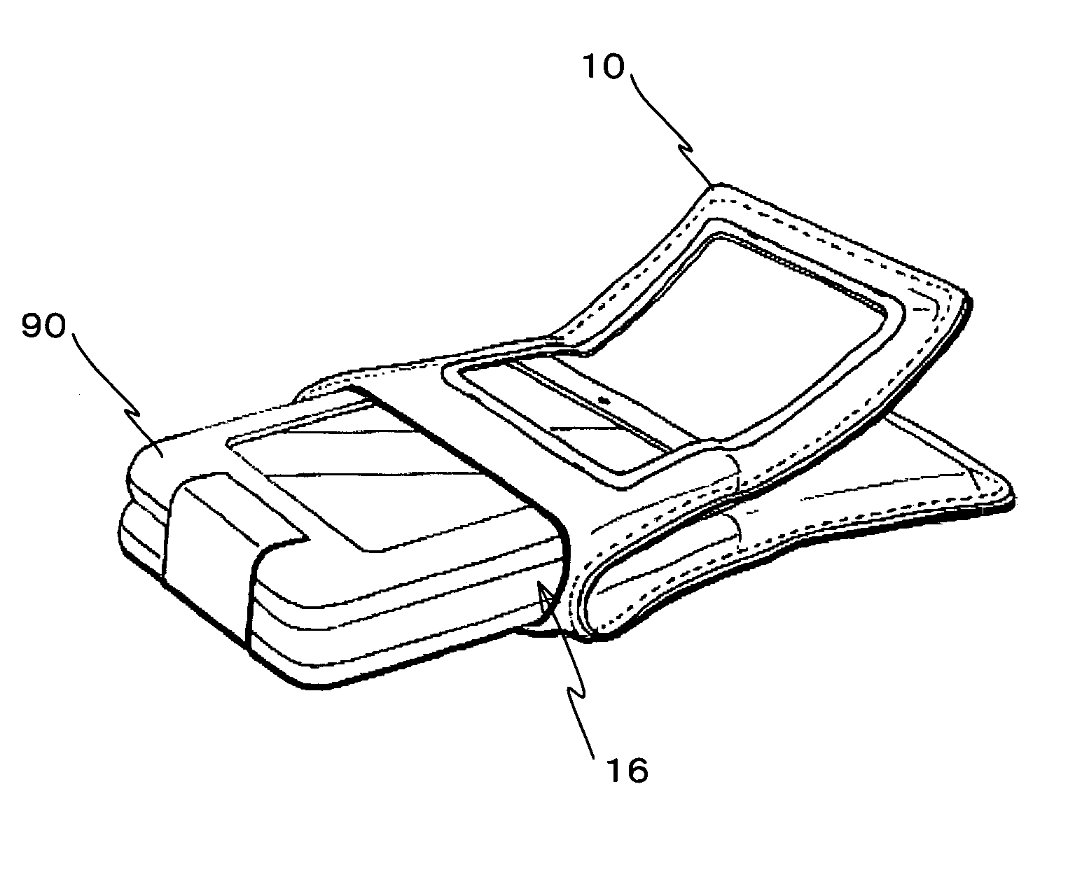 Cover for mobile communication terminal, and mobile communication terminal