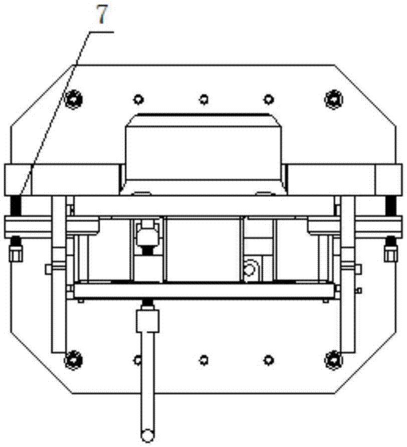 Special clamping equipment for horizontal hole machining and forming of planet carrier