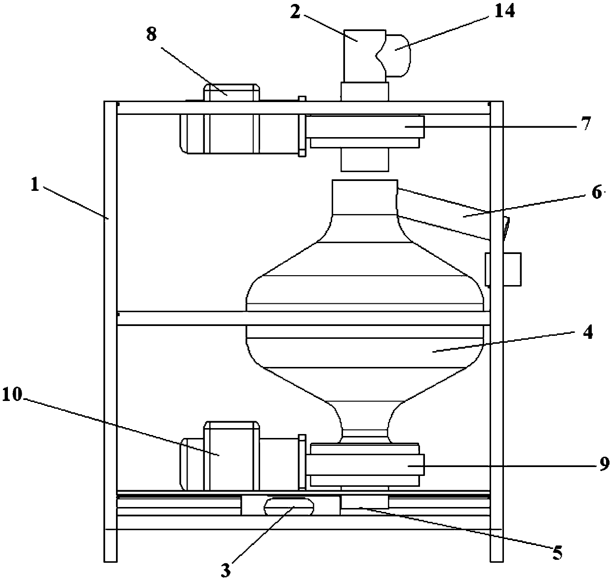 Device for real-time automatic measurement of runoff mud and sand and measurement method