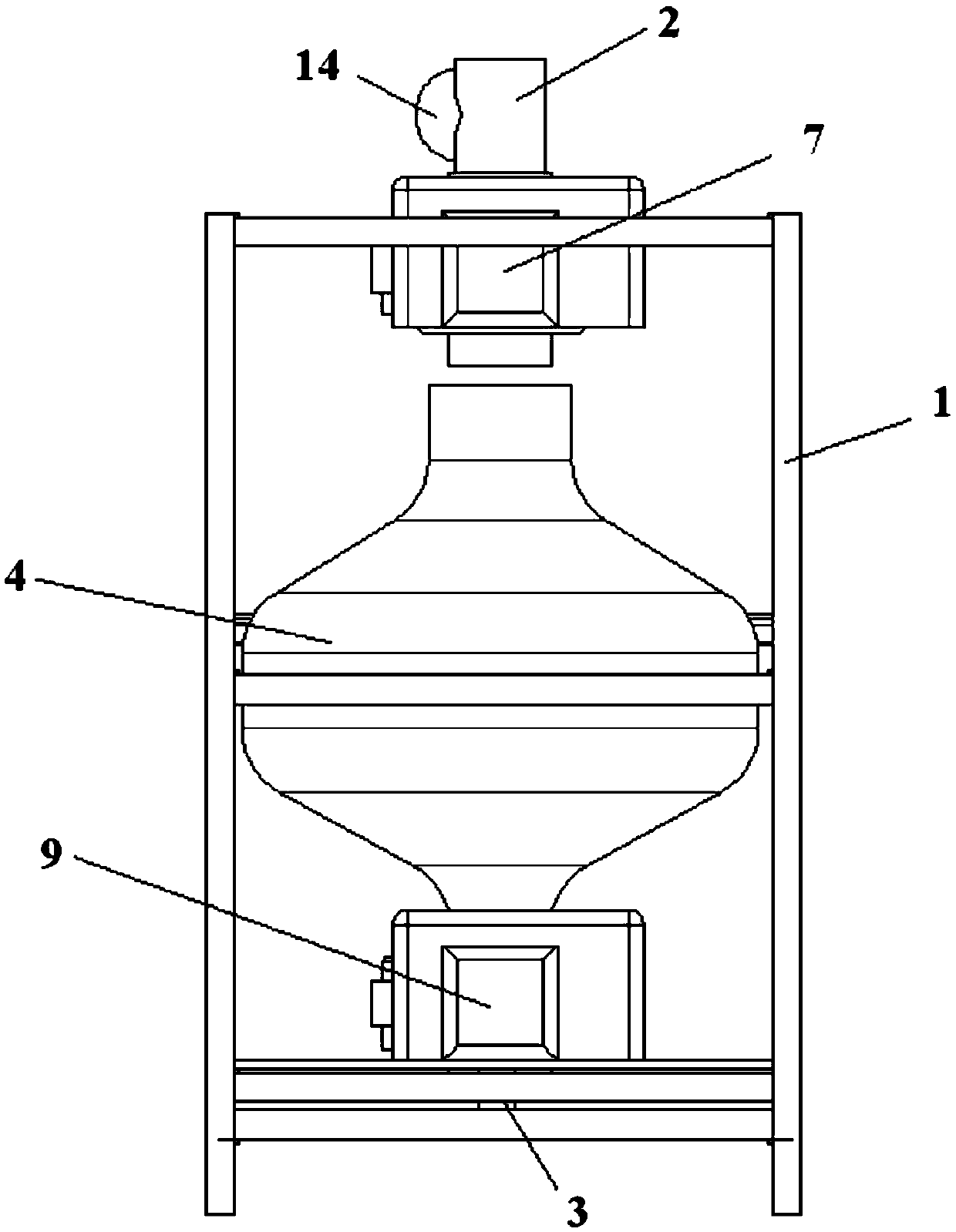 Device for real-time automatic measurement of runoff mud and sand and measurement method