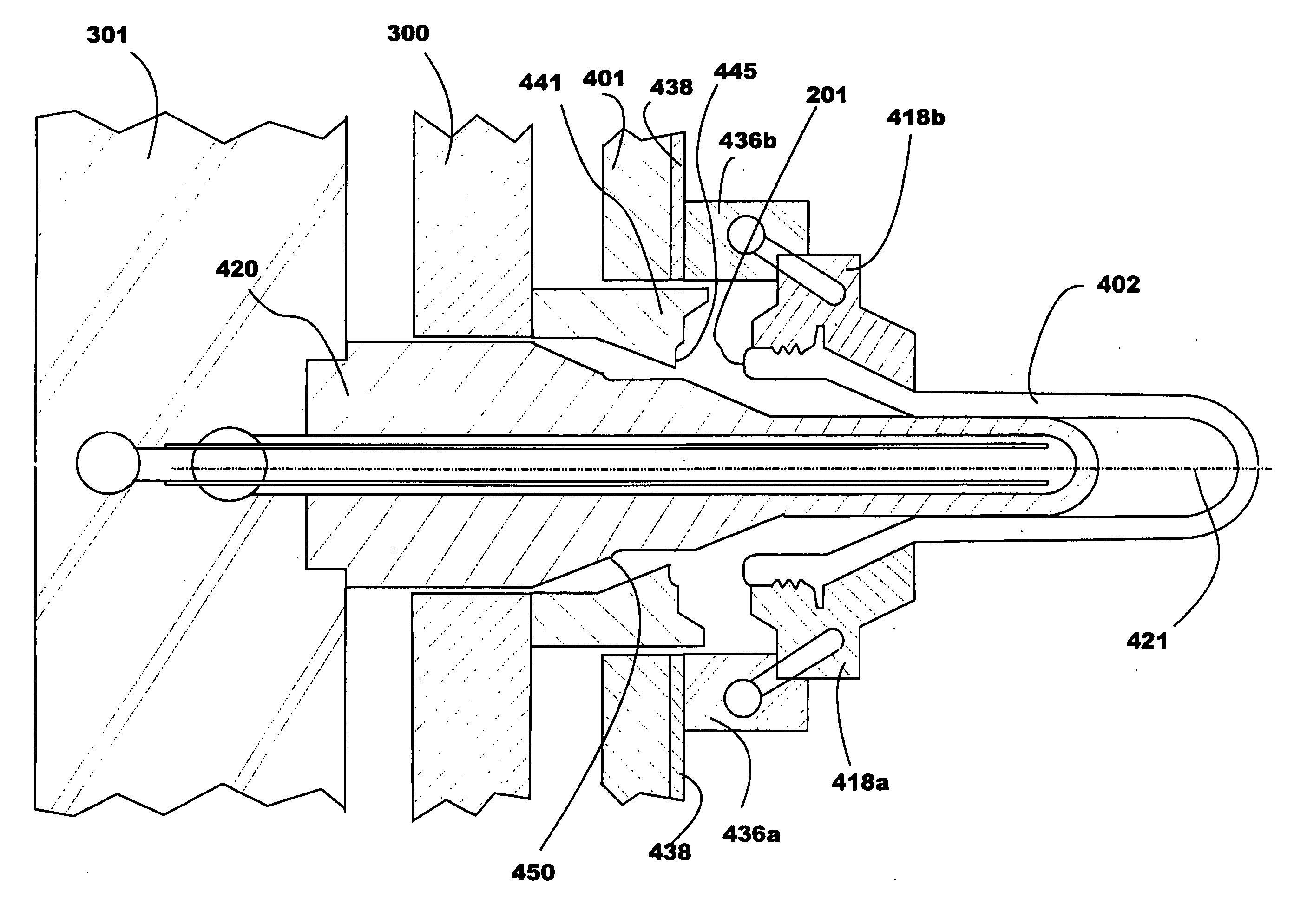 Apparatus and method for two stage ejection of a molded preform from a mold