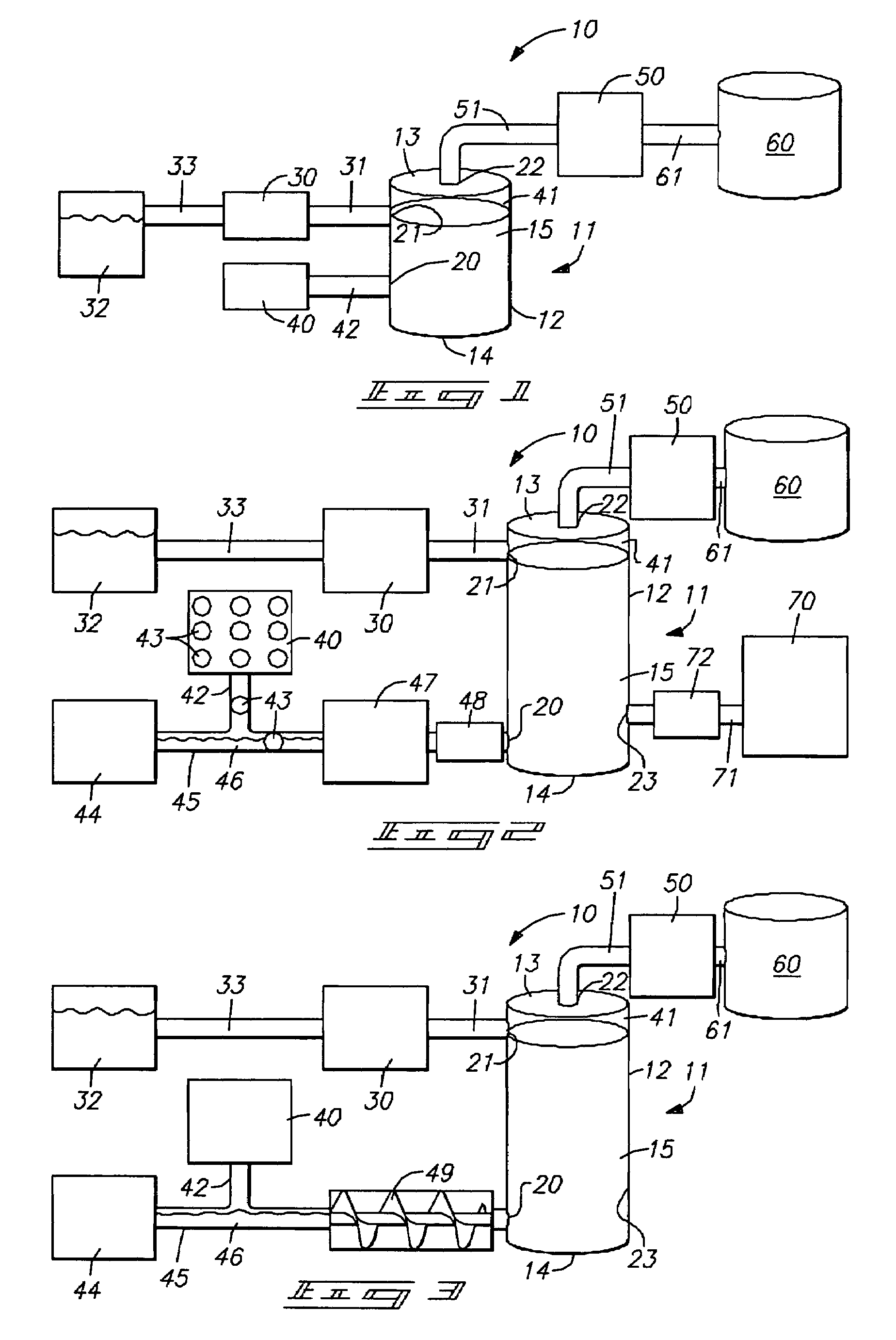 Method of producing a high pressure gas