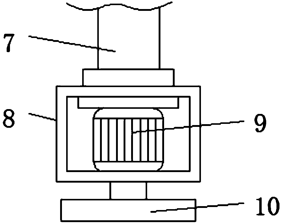 Hardware fitting polishing device