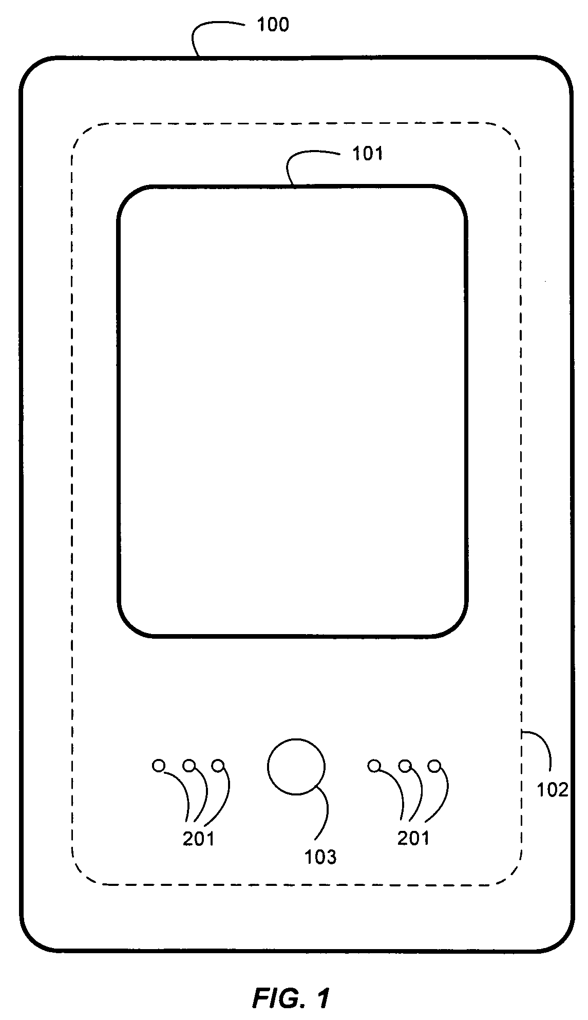 Enhanced visual feedback for touch-sensitive input device